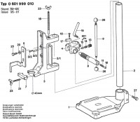 Bosch 0 601 999 010 ---- Drill Stand Spare Parts